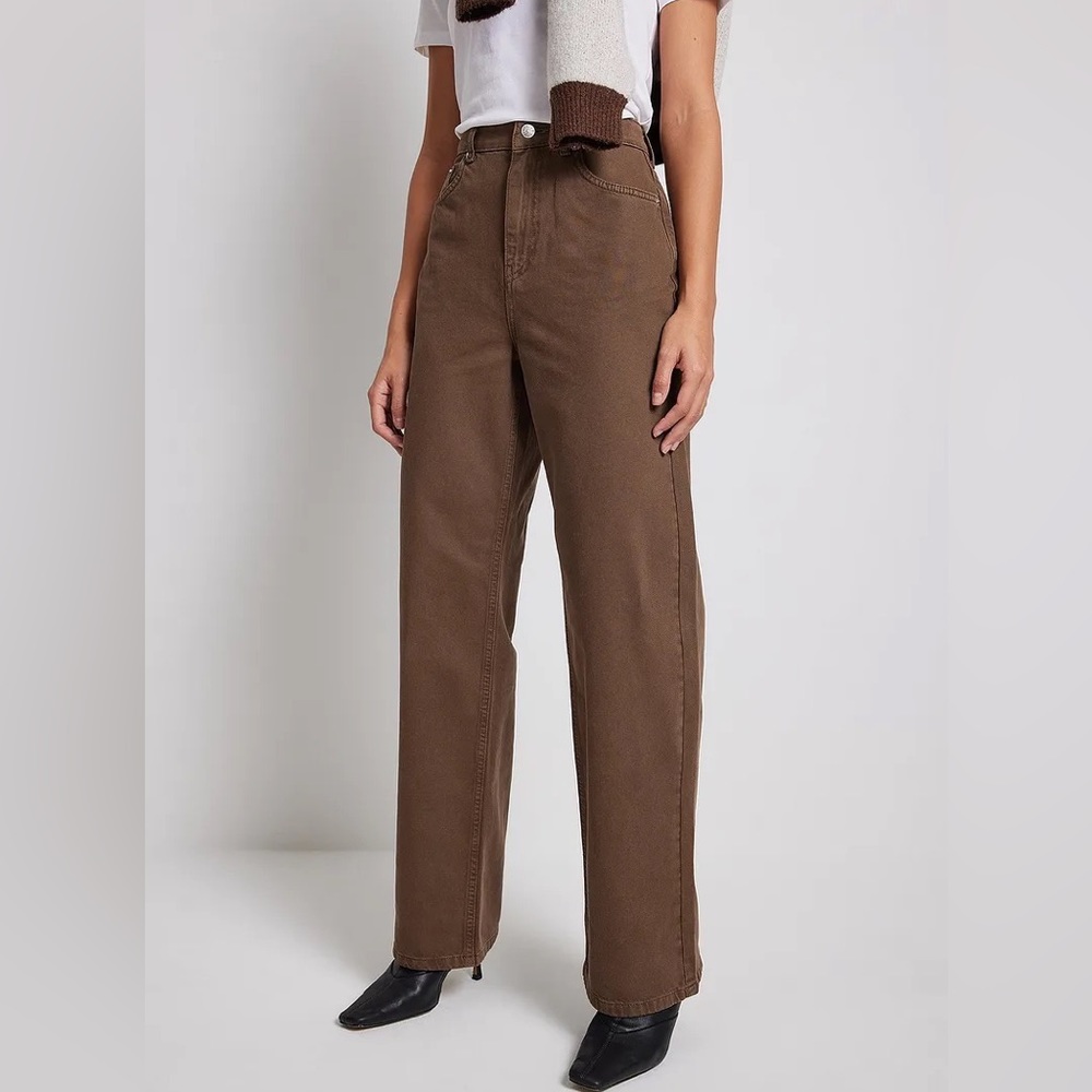 NA-KD High Waisted Jeans